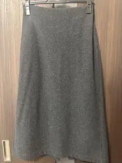 UNIQLO グレー ウール混紡 スカート Sサイズ