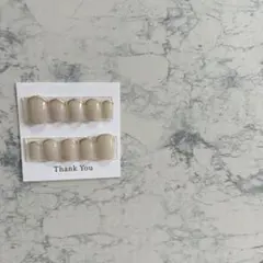 フレンチネイル ミラーネイル オフィスネイル ネイルチップ 74