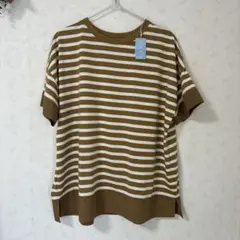 新品⭐︎タグ付き　ボーダー 半袖 Tシャツ