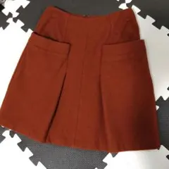 アーバンリサーチロッソ　ブラウン タイトスカート ポケット付き