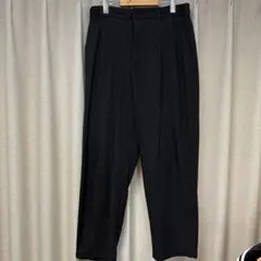 GU. キャロットスラックス　サイズL　ブラック