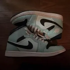 NIKE エアジョーダン1 ハイカット アクアブルー