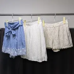 アースミュージックアンドエコロジー キュロット スカート パンツ まとめ売り 夏