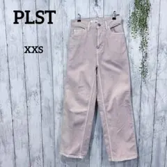 プラステ デニム パンツ XXS ジーンズ ストレート カジュアル ピンク