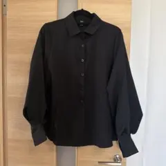 Dazy ボリューム袖　長袖シャツ ブラウス XL