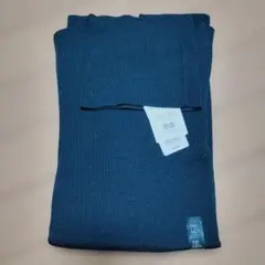 メリノリブタートルネックセーター　XL　グリーン