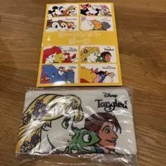 Disney ディズニー　シークレットポーチ　ラプンツェル　未使用