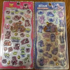 正規品 ディズニー プチドロップステッカー トイストーリー ロッツォ スティッチ