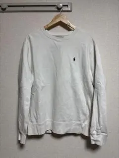 90s 00s ポロバイラルフローレン トレーナー ホワイト XL