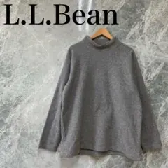 L.L.Bean メンズ L/XL グレー フリース ゆるだぼ 美品のサムネイル