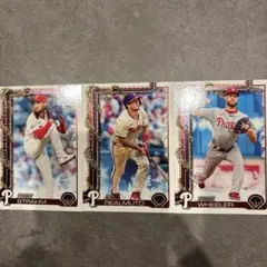 Toops MLB 2025 ホリデーフィラデルフィア・フィリーズ 3枚セット