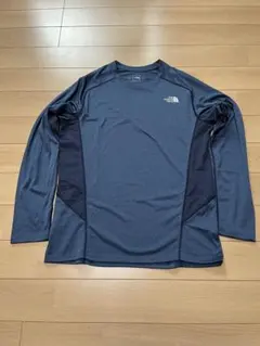 THE NORTH FACE ネイビー長袖カットソー L