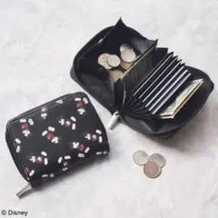 【新品未使用】ディズニー ミッキーマウス カードがたくさん入る！ ミニ財布