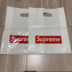旧型　Supreme シュプリーム ボックスロゴ ショッパー　2枚セット