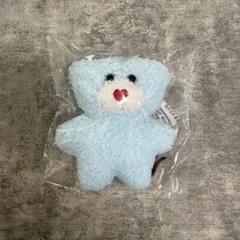 mojojojo ローリーズファーム トイキーホルダー クマ　水色