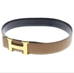 エルメス　コンスタンス　リバーシブル　Hベルト　60 ゴールド　美品のサムネイル
