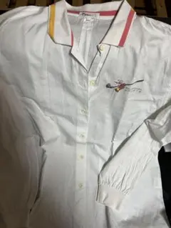 BALENCIAGA 長袖ポロシャツ ホワイト チェック柄 BALENCIAGA(バレンシアガ) ポロシャツ(メンズ) - ブランド通販のBUYMA