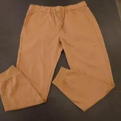 RUBIK ベージュ ジョガーパンツ ゴムウエスト