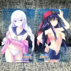 Summer Pockets 鳴瀬しろは 久島鴎 サイン入りイラスト - メルカリ