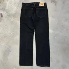 USA古着ブラックデニムパンツ 32×32 levi's 505 リーバイス