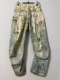 Acne Studios プリントデニムパンツ 32 美品のサムネイル