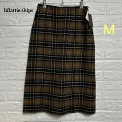 7d167 リフラティ シップス チェック スカート M