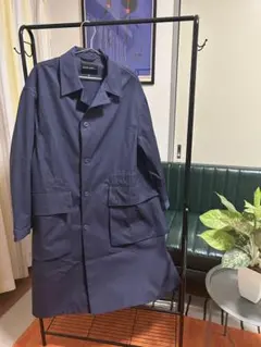 NIKO AND... ネイビー ステンカラーコート