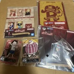 ONE PIECE 一番くじ 赤髪海賊団 シャンクス ルフィ サンジ アクリル