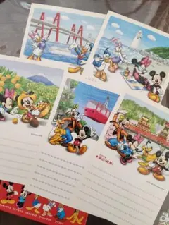 ディズニー　ポストカードセット