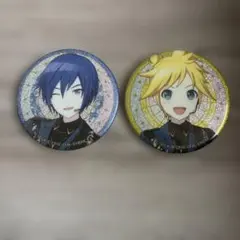 プロセカ あんスタ コラボ 缶バッジ　KAITO 鏡音レン　2点