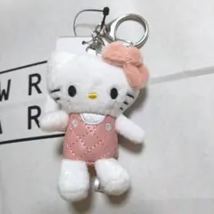 LOWRYSFARM ハローキティ トイキーホルダー ピンク キルト me%