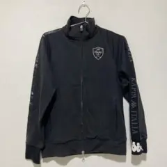 Kappa Mサイズ　ブラック　ダブルジップ　パーカー　　アウター　ゴルフウェア