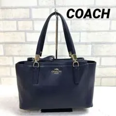 ネイビー ハンドバッグ