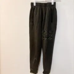パブリックレコード パンツ リブ 迷彩 M 灰 ポリエステル スポーツ