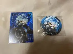 ツイステ ブレイジングジュエル オーロラカード 缶バッジ オルト