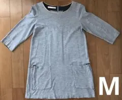 レナウン　ワンピース　水色　Mサイズ