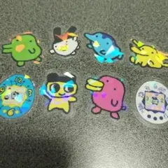 たまごっち　フレークシール　おすそわけ　まめっち　シール帳　バインダー