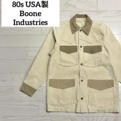 USA製 80s ヴィンテージ コーデュロイ切替 ワークジャケット カバーオール