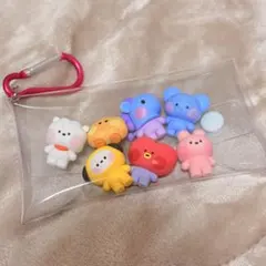 bt21 バスボール　7個セット　コンプリート　透明ケース付き