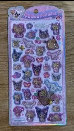 【正規品】うるちゅるポップシール・日焼けキティちゃん サンリオ