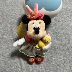 ミニー　ぬいば　ぬいぐるみバッジ　イースター　うさピヨ 2020