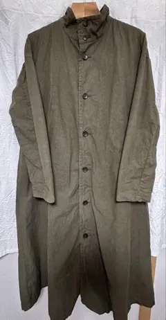 ネストローブ　nest Robe スーピマコットンスタンドカラーコート