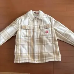 TOMMY チェック柄 フリースジャケット