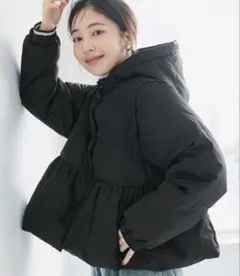 coca ギャザー中綿アウター　4way Lサイズのサムネイル