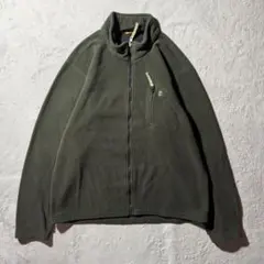 【Y8203】.Timberland フリースジャケット　サイズM カーキ