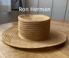 ロンハーマン　麦わら帽子 ストローハット　カンカン帽　フリーサイズ