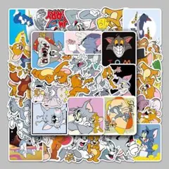 防水トムとジェリー ステッカー50枚セット