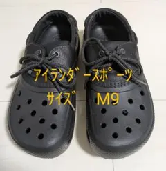 未使用品 Crocs クロックス アイランダースポーツ 黒 M9 2025年最新】クロックス アイランダーの人気アイテム - メルカリ