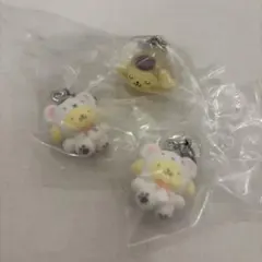 【即購入可】ふわふわスノー なりきりまん　めじるしアクセサリー ポムポムプリン