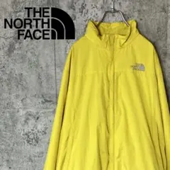 ザノースフェイス　ウィンドストッパー　薄手　ジャケット　黄色　メンズ　M